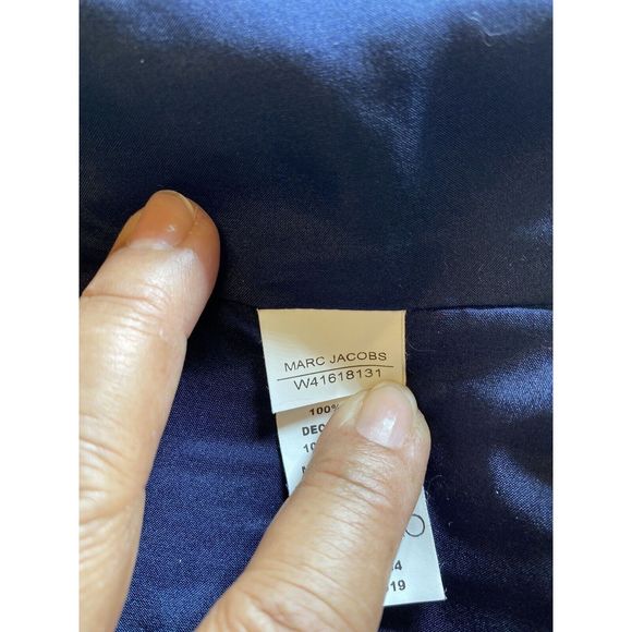 Marc Jacobs Runway Wool Floral Applique A-Line Wool Skirt 2 Red - Picture 8 of 16